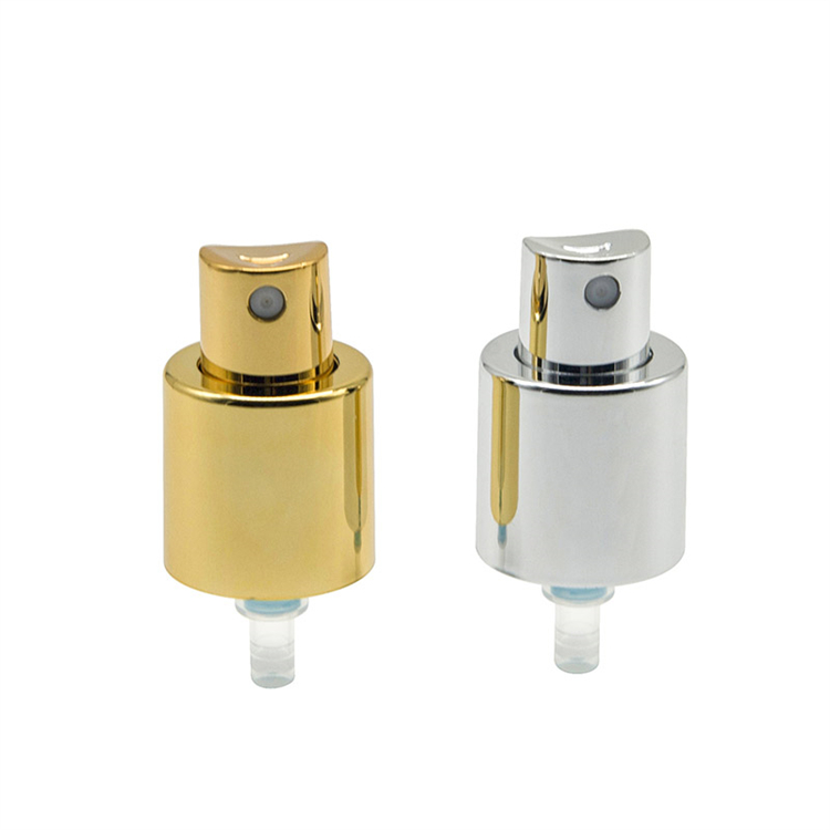 18mm 20mm UV Gold/silver Perfume Mist Spray ដែលមានគុណភាពខ្ពស់