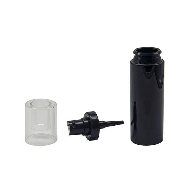 60 ملی لٹر 100 ملی لٹر 120 ملی لٹر 150 میٹر پلاسٹک کی بوتل جس میں مسٹ سپرےر اور اوپر کیپ