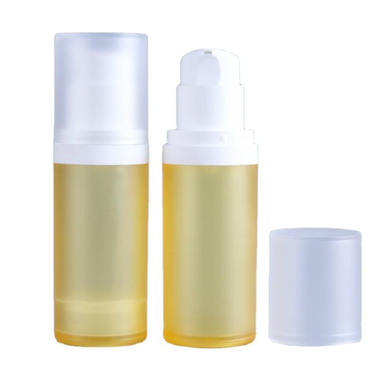 Empty 50ml Yellow  Matte Body Lotion Bottle