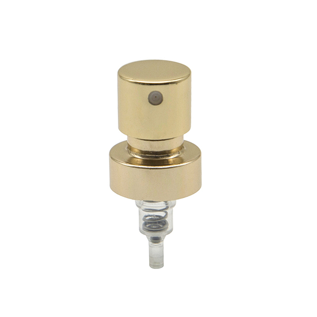 Висококвалитетна алуминијумска златна пумпа без ободова за стаклене боце