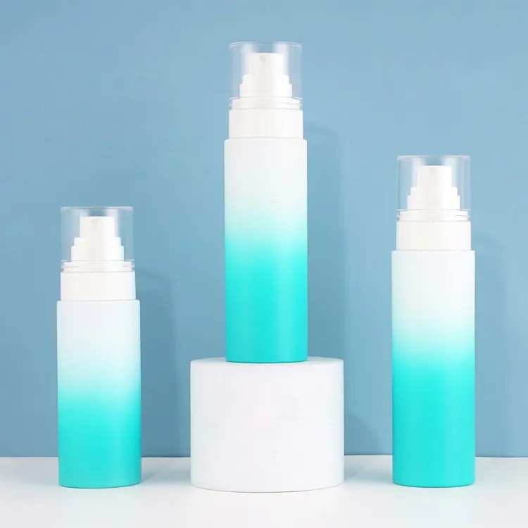 カスタム空の 120 ML PET プラスチック空のヘア スプレー ボトル