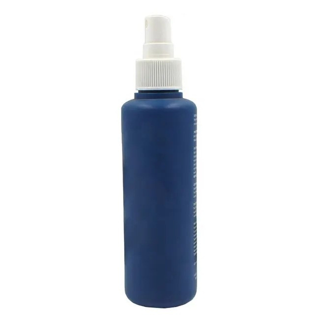 Kina Engros HDPE plast h&aring;r Fin t&aring;ge spray bl&aring; flaske